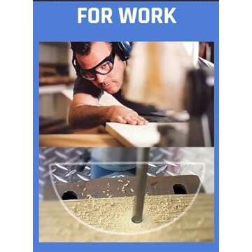 Hydrotac OPTX 20/20 Stick On Magnification Reusable Bifocal Lenses - +2.50 Diopter (Pack of 2)