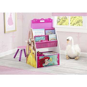 Delta Children Activity Center with Easel Desk & Organizer