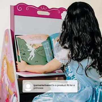 Delta Children Activity Center with Easel Desk & Organizer