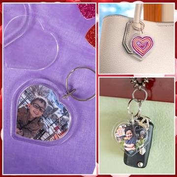Creative READY 2 LEARN Heart Key Rings for Kids' Gifts