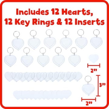Creative READY 2 LEARN Heart Key Rings for Kids' Gifts