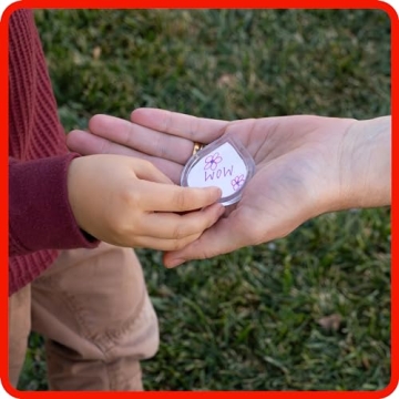 Creative READY 2 LEARN Heart Key Rings for Kids' Gifts