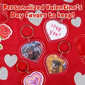 Creative READY 2 LEARN Heart Key Rings for Kids' Gifts