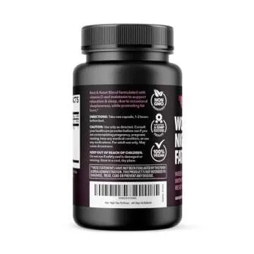 Night Time Fat Burner for Women - Appetite Suppressant for Weight Loss - 60 Count - Herbal Metabolism Booster with Melatonin for Sleep Support - Vegan, Non-GMO Capsules - 2 Month Supply