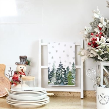 Buy Arkeny Christmas Kitchen Towels Set of 2 Soft & Absorbent