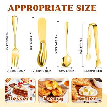 Cheese Butter Spreader Knives Set Charcuterie Accessories 16 Pieces Charcuterie Boards Utensils Stai...