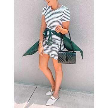 BTFBM Women's Summer Casual Beach Dress - Stylish & Comfy