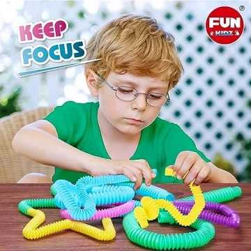 Jumbo Mini Pop Tubes FunFidz Toys for Kids