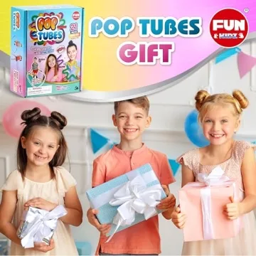 Jumbo Mini Pop Tubes FunFidz Toys for Kids