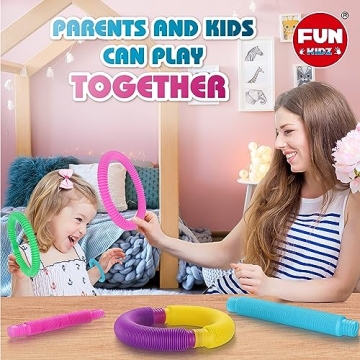 Jumbo Mini Pop Tubes FunFidz Toys for Kids