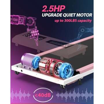 WELLFIT Incline Walking Pad Treadmill for Home Office