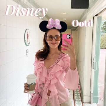 ODOCARE Handmade Mouse Ears Headband - Cute & Comfortable