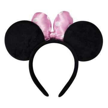 ODOCARE Handmade Mouse Ears Headband - Cute & Comfortable