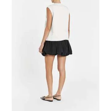 Cioatin Women Summer Knit Sweater Vest Stylish & Versatile