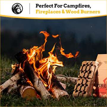 Mountain GRILLERS Eco Fire Starters for BBQs & Camping