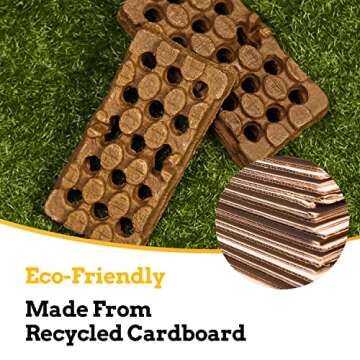 Mountain GRILLERS Eco Fire Starters for BBQs & Camping