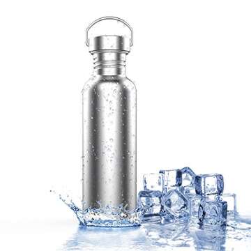 TRIPLE TREE 34 OZ Sports Water Bottle - Durable & BPA Free