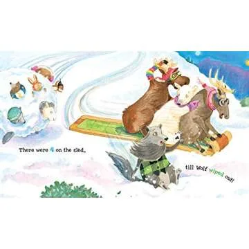 Ten on the Sled: A Whimsical Children's Book