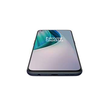 OnePlus Nord N10 5G Unlocked Smartphone, Midnight Ice​, 90Hz Refresh Rate, 6GB RAM + 128GB storage, US Version, Model BE2026