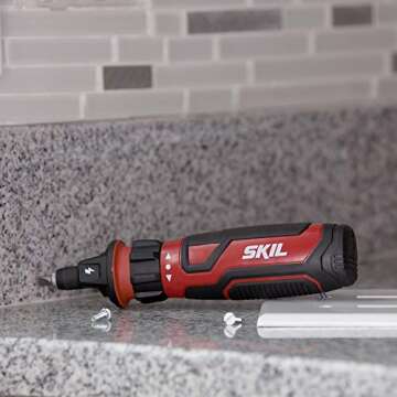 SKIL Rechargeable 4V Cordless Screwdriver with Bits