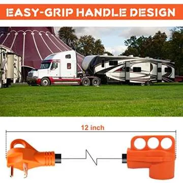 High-Quality 30 Amp to 50 Amp RV Power Adapter