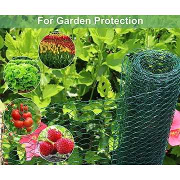 Mklsit Green Floral Chicken Wire for Crafts and Gardens