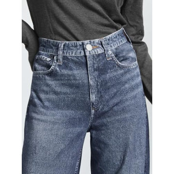 AnotherChill Women's High-Waisted Sweatpant Jeans for Comfort