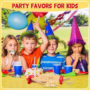 Yunsailing 10 Pcs Kids Hammer Toys 100 Pcs Wood Golf Tees, Small Wooden Hammer Simulation Fake Hammer Maintenance Tools Toys Pegs Bamboo Nail for Play Educational School Gift Party (Red, Wood Color)