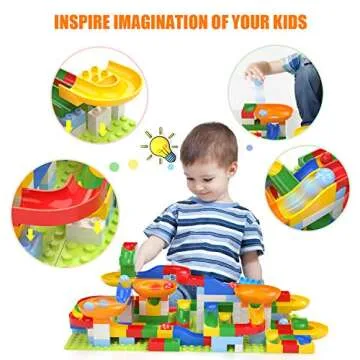 Marble Run for Kids - 176PCS STEM Building Toy Gift