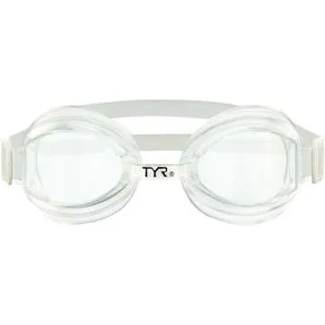 TYR Racetech Performance Goggle (Clear), 7.2 x 2.8 x 2.2 inches