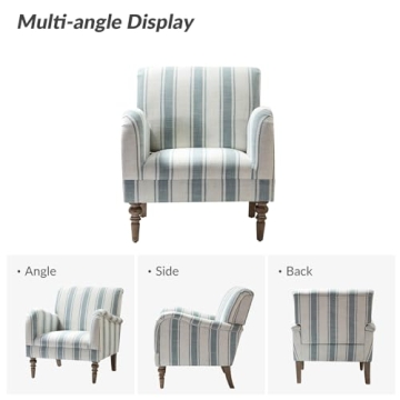 Stylish HULALA HOME Accent Chair for Living Room & Bedroom