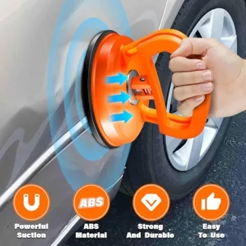 Dent Puller,Dent Removal Kit,3 Pack Car Dent Puller Kit Handle Lifter,Powerful Car Dent Remover,Dent Popper,Dent Fixer,Suction Cup Dent Puller And Paintless Dent Repair Kit For Car 3pcs