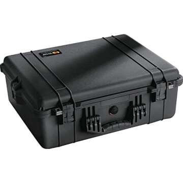Pelican 1600 Case With Customizable Foam for Equipment Protection