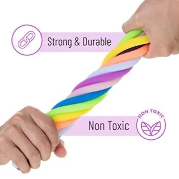 MR. PEN Monkey Noodle Fidget Toy 9 Pack for Stress Relief