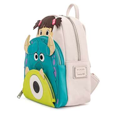 Loungefly Disney Pixar Monsters Inc Boo Mike Sully Cosplay Bag