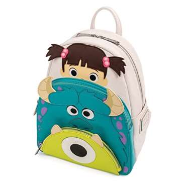 Loungefly Monsters Inc Boo Mike Sully Shoulder Bag Purse
