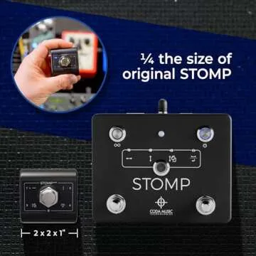 STOMP Mini Bluetooth Page Turner & App Controller