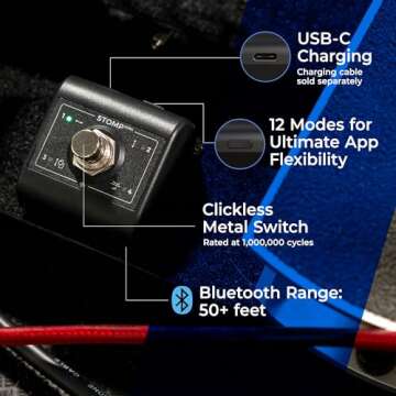 STOMP Mini Bluetooth Page Turner & App Controller