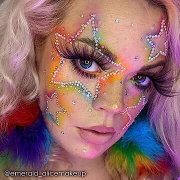 Mehron Makeup AdGem Adhesive | Rhinestone Glue | Latex-Free Eyelash Glue | Body Adhesive .17 fl oz (5 ml)