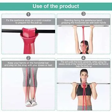 JDDZ SPORTS Resistance Bands Set for Home Workouts and Fitness Training