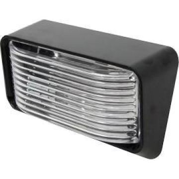 Versatile LED Porch Light - AMBER Waterproof Lamp for Outdoor Use - 300 Lumens