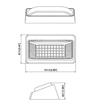 LED Porch Light for RVs and Trucks - Bright & Waterproof