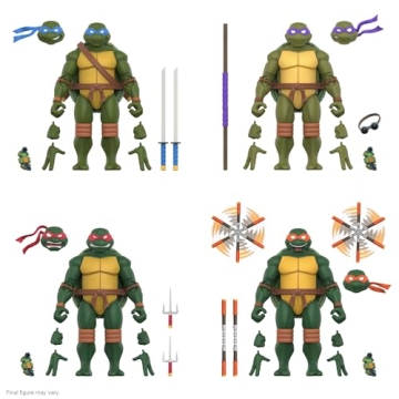 Super7 TMNT Michelangelo 7" Action Figure with Accessories