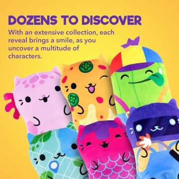 Cats vs Pickles 1pc Mystery Bags Wave 6 inch CvP Chonk Bean Filled Plushies