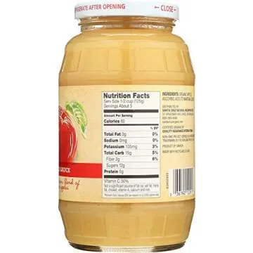 Santa Cruz Organic Apple Sauce - Pure and Delicious Option