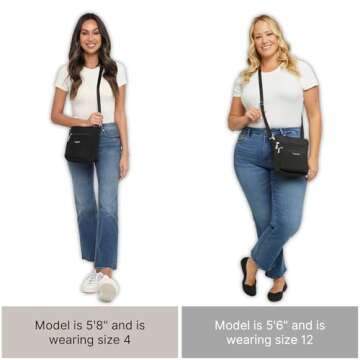 Baggallini Women's RFID Crossbody Bag - Lightweight & Stylish