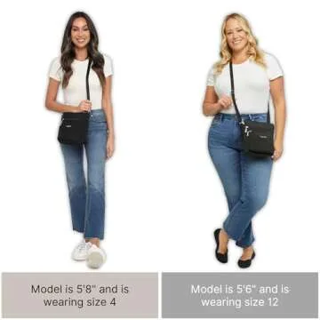 Baggallini Women's RFID Crossbody Bag - Lightweight & Stylish