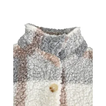 Stylish DEPENSL Women's Winter Fuzzy Fleece Long Jacket