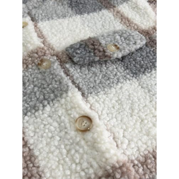 Stylish DEPENSL Women's Winter Fuzzy Fleece Long Jacket