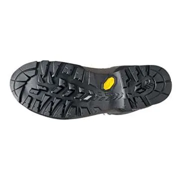 SCARPA Women's Zodiac Plus GTX Waterproof Gore-Tex Boots for Backpacking and Hiking - Shark/Maldive - 8-8.5